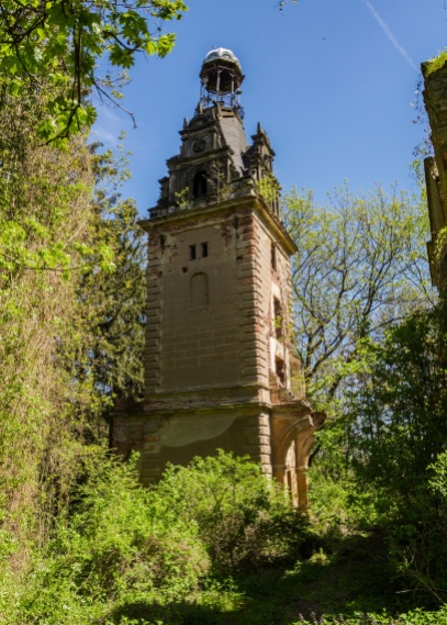 Wieża przypałacawa w Siedlimowicach.
