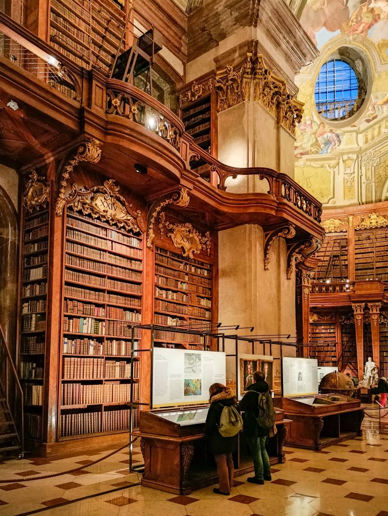 Sala Reprezentacyjna Biblioteki Narodowej w Wiedniu.